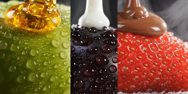 Hyper Real Macro Fruit ASMR Videos generated by undefined