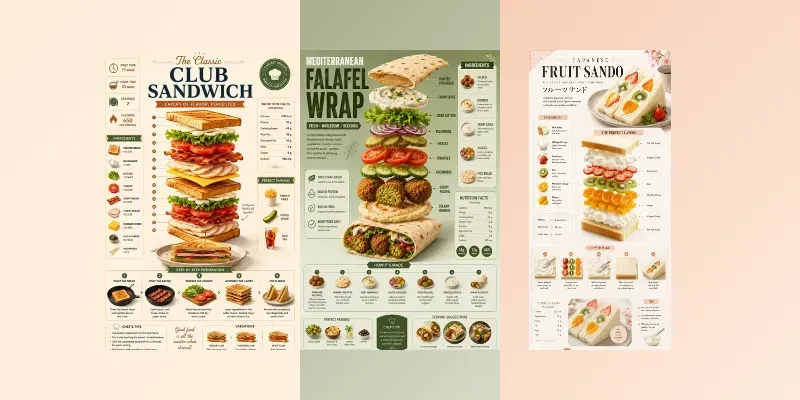 Food Infographic Poster Generator generated by undefined