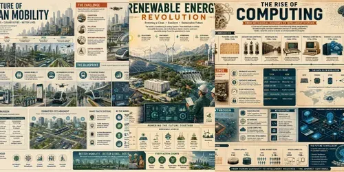 Industrial Evolution Infographics generated by chatgpt-image