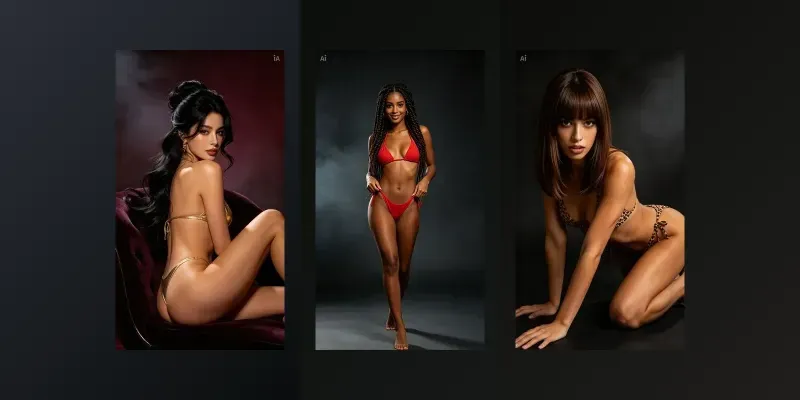 Realistic Seductive Girl Templates generated by undefined