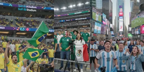 World Cup Crowd Animators 2026 generated by veo