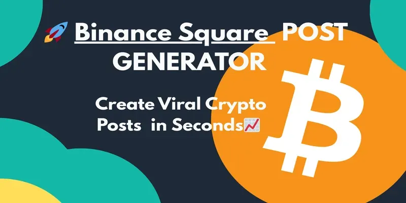 Realtime Binance Square Post Generator generated by undefined