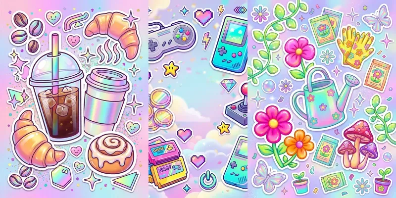 Y2k Sticker Icon Sets generated by undefined
