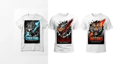 Premium Tee Shirt Art generated by gemini-image