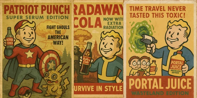 Fallout Parody Advertisings generated by undefined