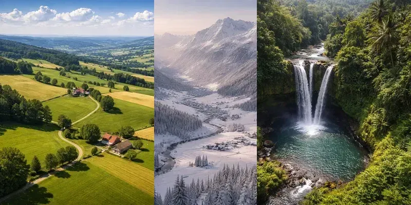 Cinematic Landscape Photography generated by undefined