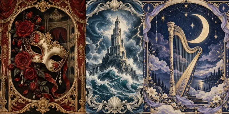 Opera Programme Cover Designs