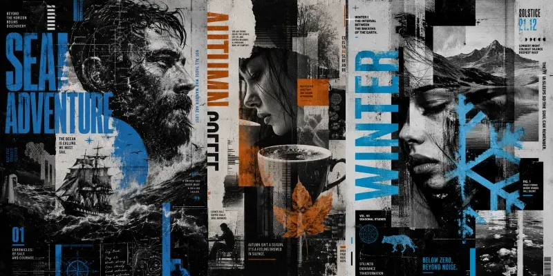 Editorial Collage Generator generated by undefined