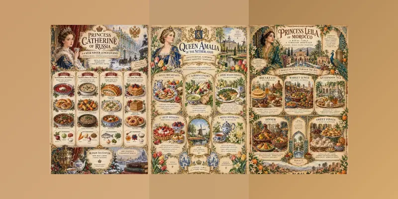 Royal Storybook Food Planners generated by undefined