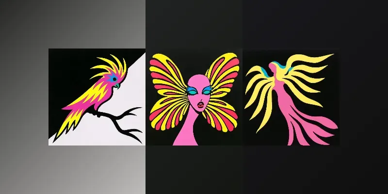 Electric Acid Pop Illustrations
