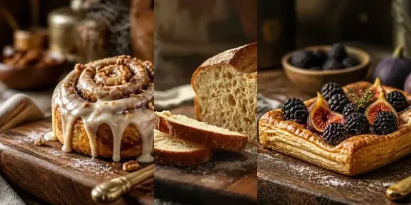 Artisan Bakery Food Stock