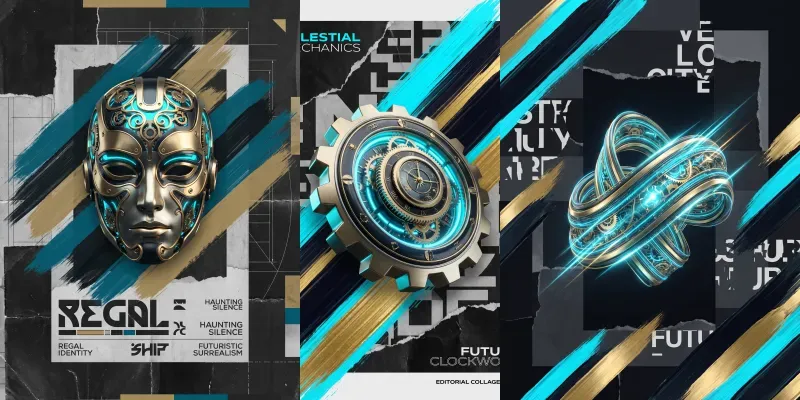Premium Cohesive Mixedmedia Collections generated by undefined