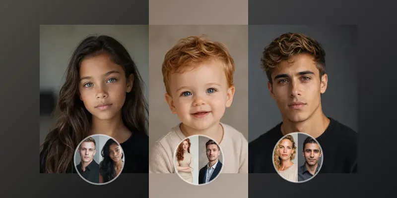 Predict Your Future Babies From Photos generated by undefined