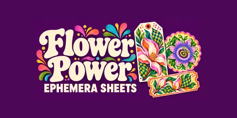 Flower Power Ephemera