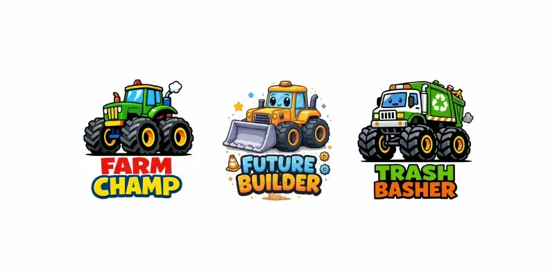 Cute Monster Vehicles generated by undefined