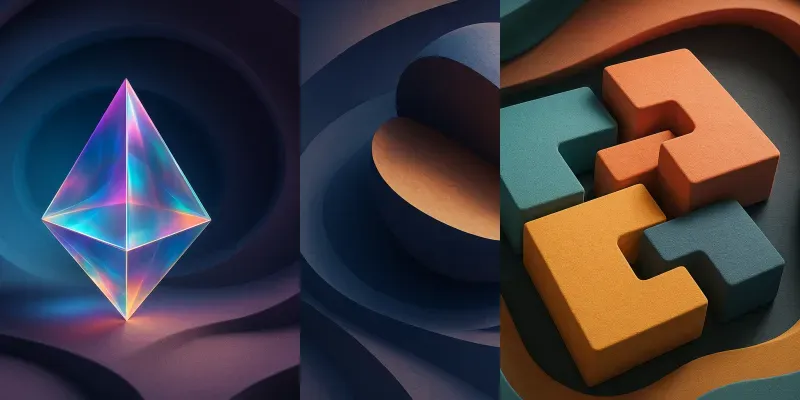 3D Feel Backgrounds generated by undefined