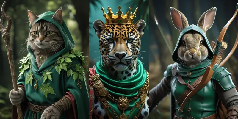 Fantasy Pet Royal Portrait Creators generated by undefined