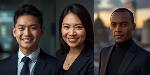LinkedIn Headshots generated by leonardo