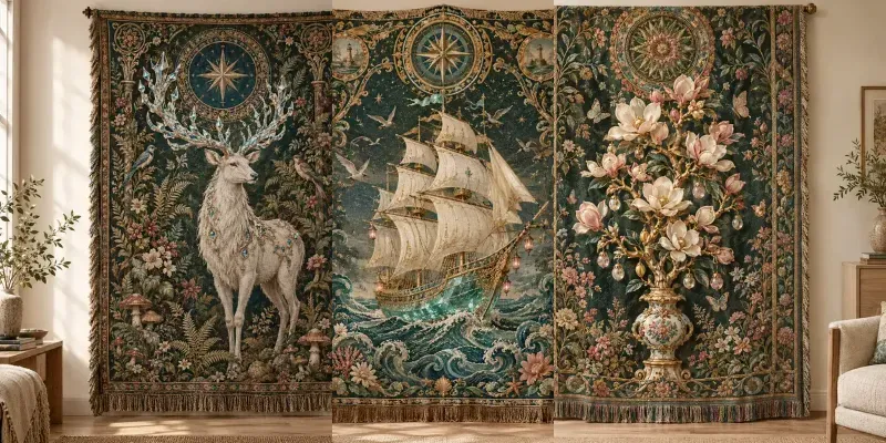 Enchanted Heirloom Tapestry Art