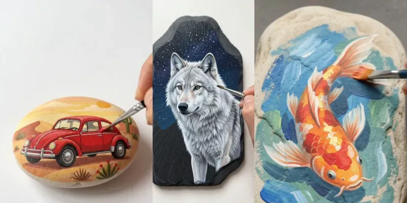 Stone Art Timelapse Magic