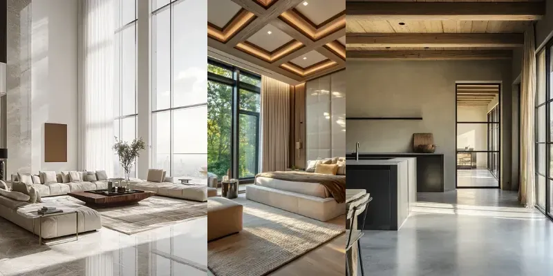 Luxury Minimal Interiors generated by undefined