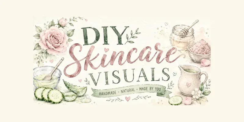 DIY Skincare Visuals generated by undefined
