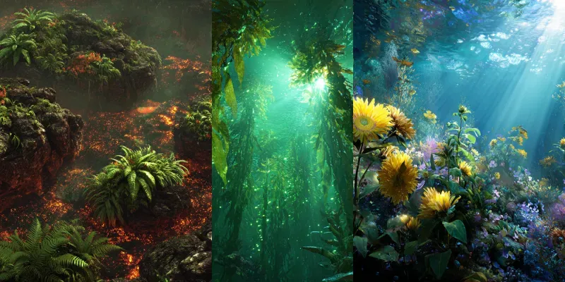 Impossible Garden Art Generator generated by undefined