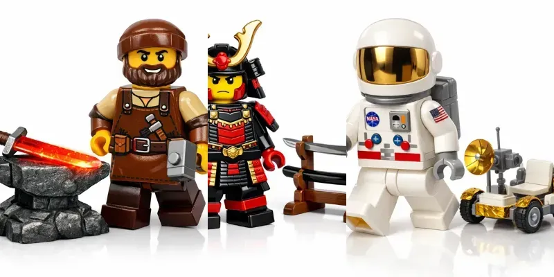 Custom Thematic Toy Minifigure Renders generated by undefined