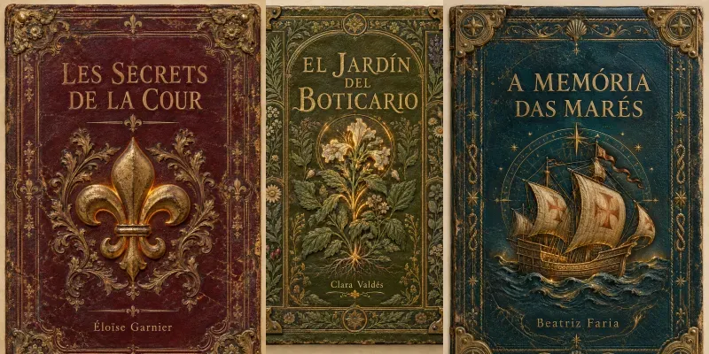Museum Artifact Embossed Book Covers