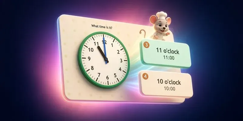 Clock Quest Tell The Time Game
