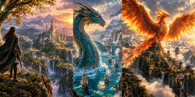 Epic Fantasy Realms generated by undefined