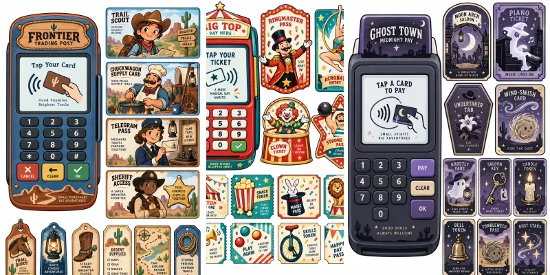 Printable Play Payment Play Cards generated by undefined