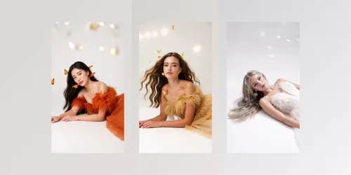 Cinematic Female Portraits generated by grok-video