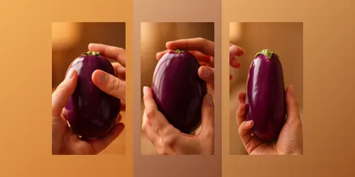 Surprise Animals Inside The Eggplants generated by grok-video