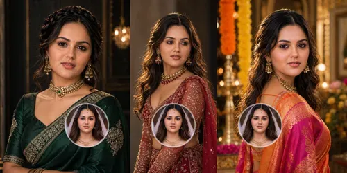 Luxury Emerald Indian Brides generated by chatgpt-image