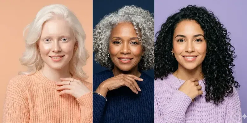 Professional Studio Portraits generated by undefined