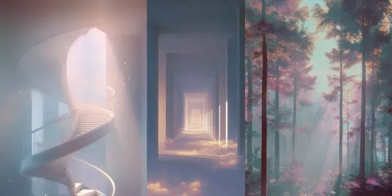 Ethereal Dreamcore Surreal Posters generated by undefined