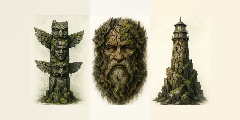 Ancient Earth Sculptures generated by undefined