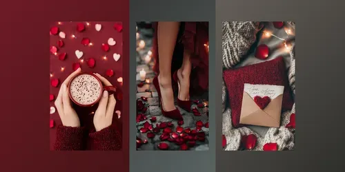 Valentine Day Aesthetics Social Media generated by midjourney