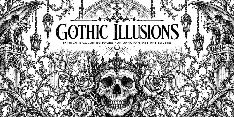 Gothic Coloring Book Creators generated by undefined