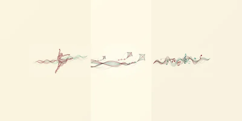 Elegant Abstract Flowing Lines generated by undefined