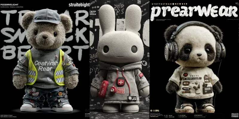 Streetwear Career Mascot Tees generated by undefined