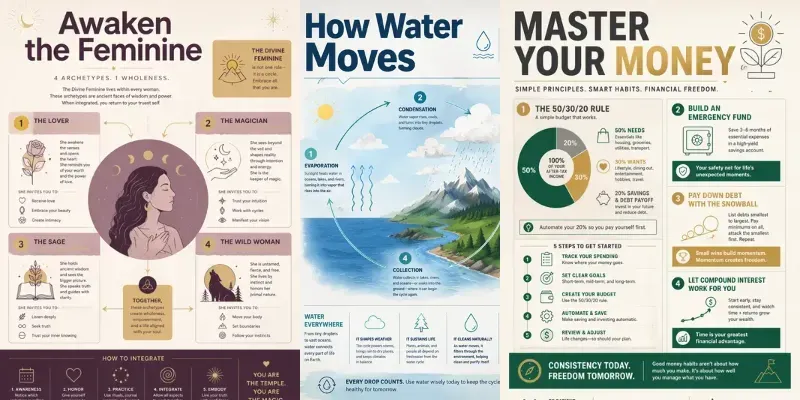 Editorial Infographic Poster Generator generated by undefined