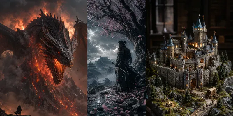 Cinematic Masterpiece Subjects generated by undefined
