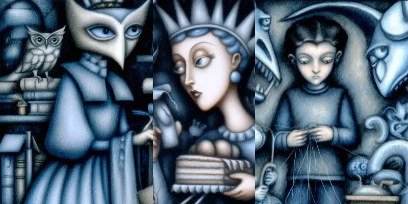 Dark Fairytale Realms generated by undefined