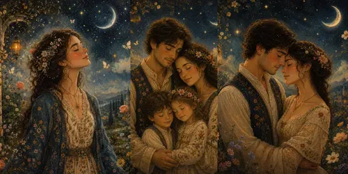 Dreamy Floral Souls generated by chatgpt-image