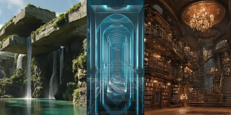 Impossible Architecture Art Generator generated by undefined