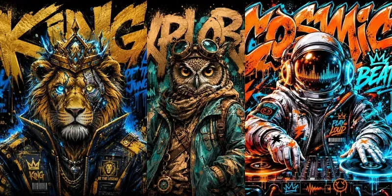 Urban Graffiti Character Packs generated by undefined