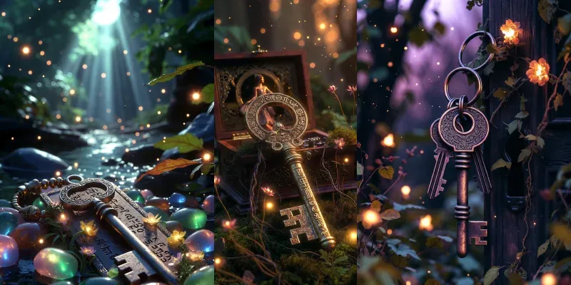 Ancient Key Relic Scenes generated by undefined