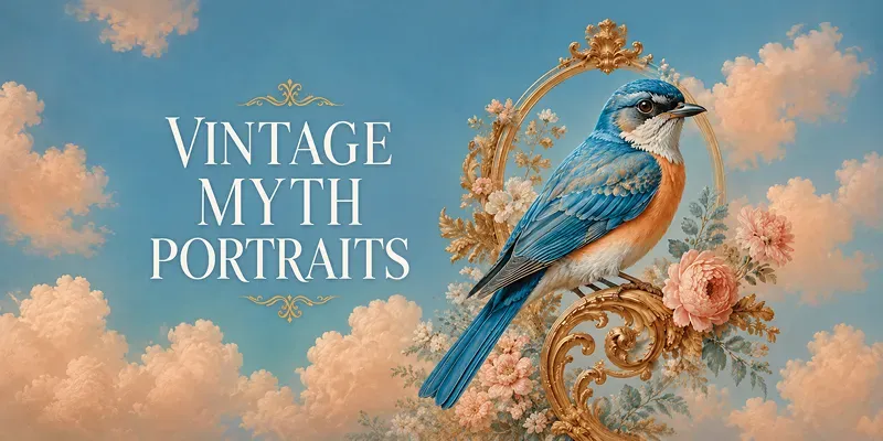 Vintage Myth Portrait Collections generated by undefined